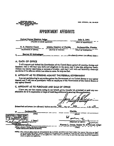 AFFIDAVIT .